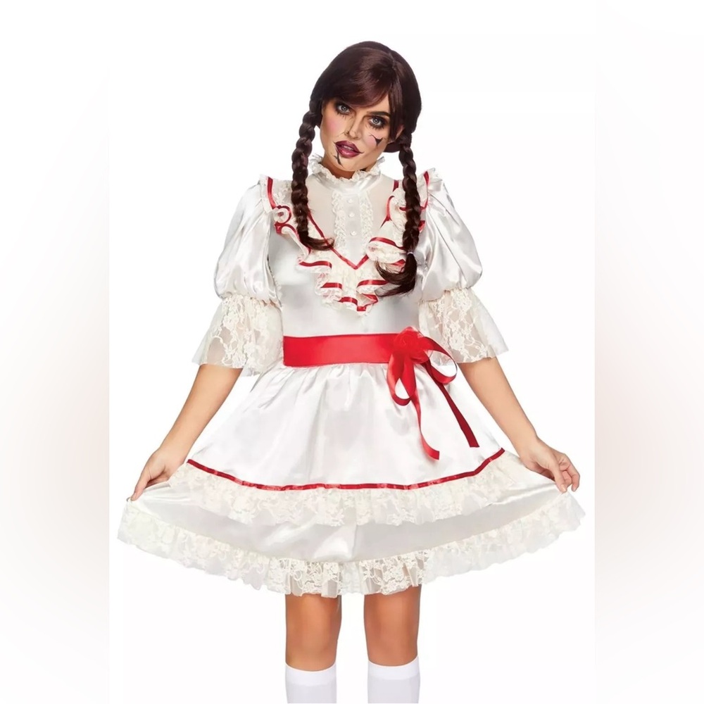 Leg Avenue Haunted Doll Clown Halloween Costume XS